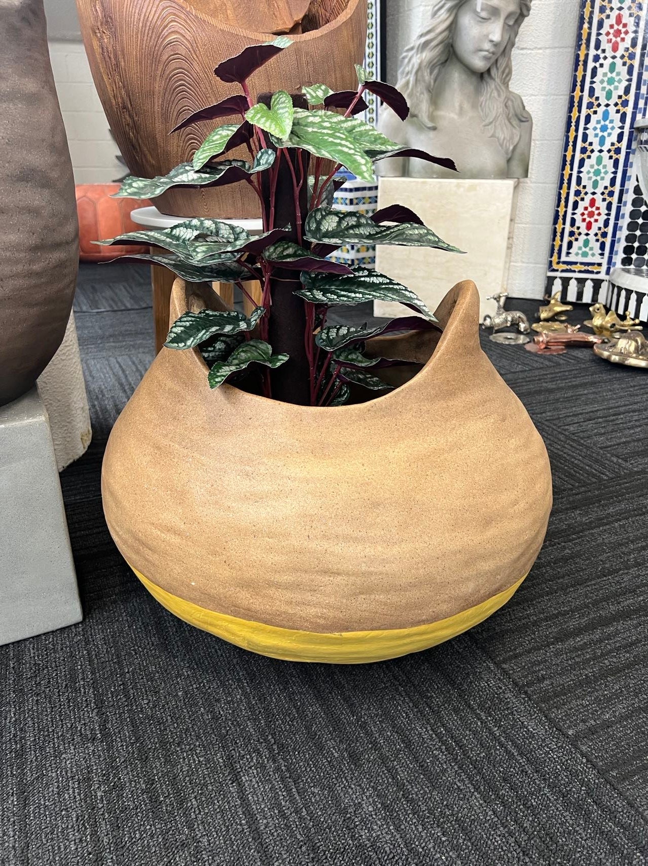 Nomad Basket Planter Outdoor Stone Designer Series Sept 2022 - Image 10