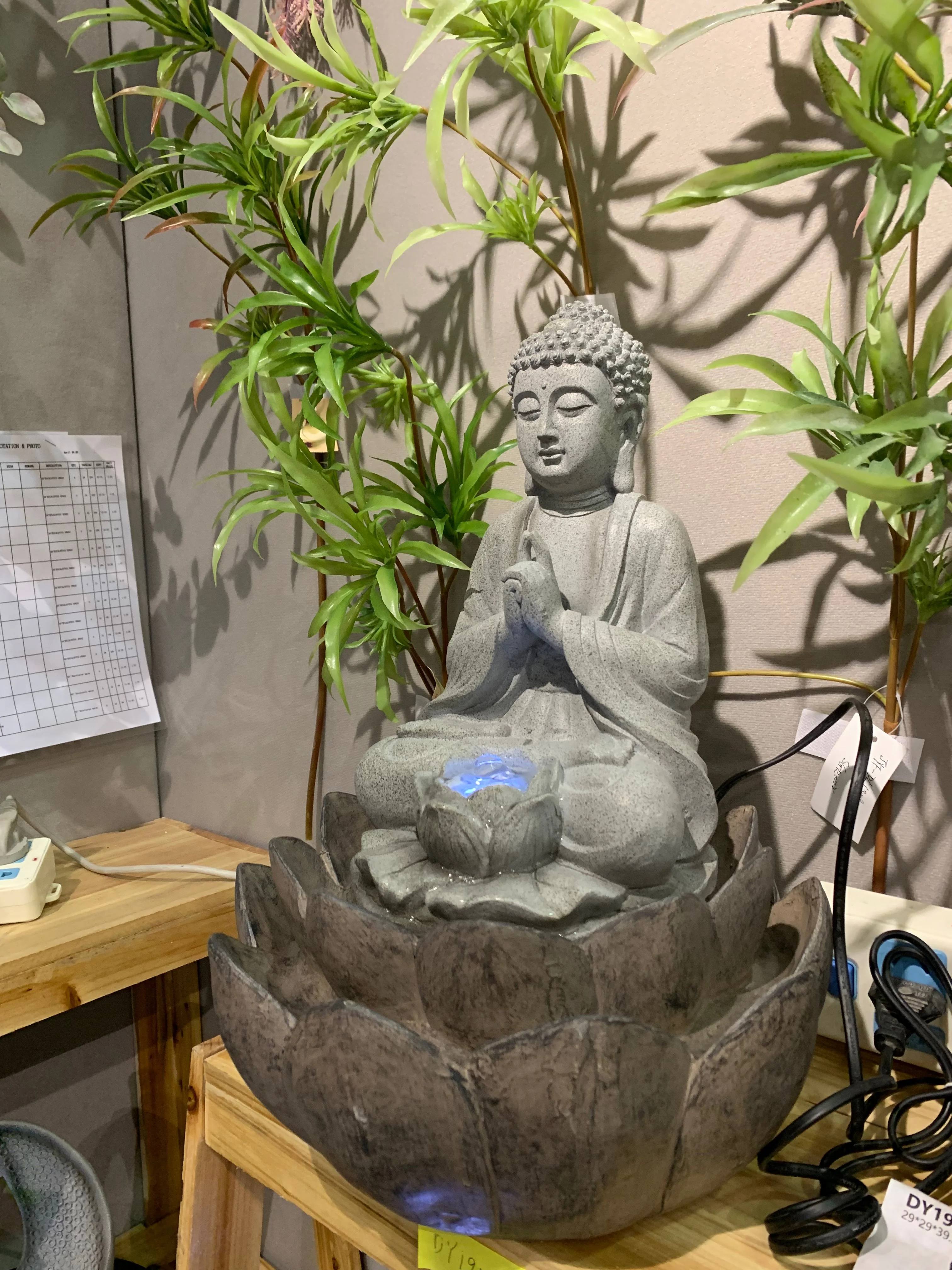 Serenity Stone Buddha Water Feature - Image 6